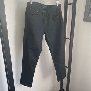 Ralph Lauren Jeans Womens Thompson‎ 650 Black Denim Straight Leg Size 30